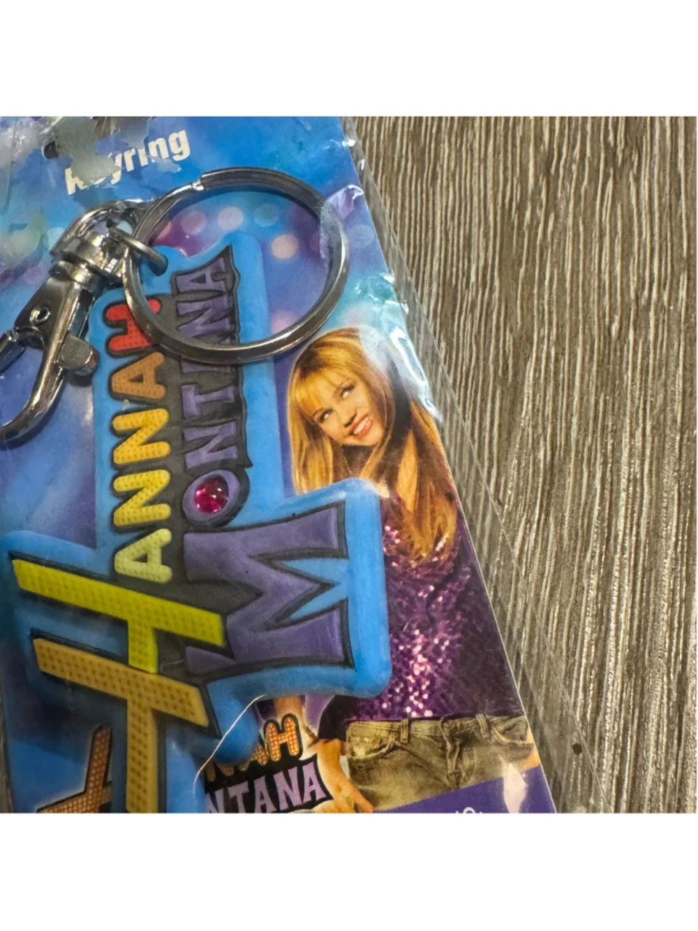Y2k Disney Hannah Montana Keyring One Size New Nwt